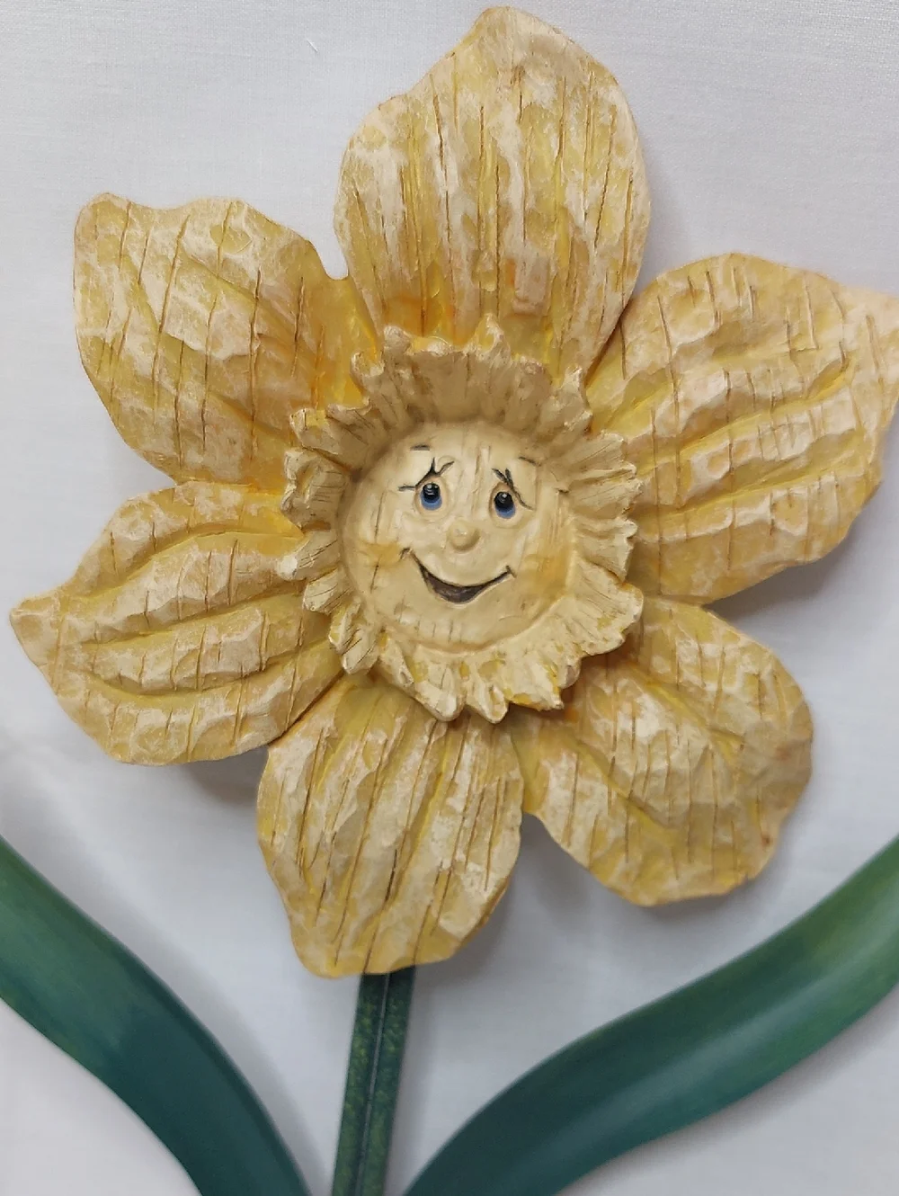 Floral Metal Wall Hook - Yellow and Pink Flower Hooks